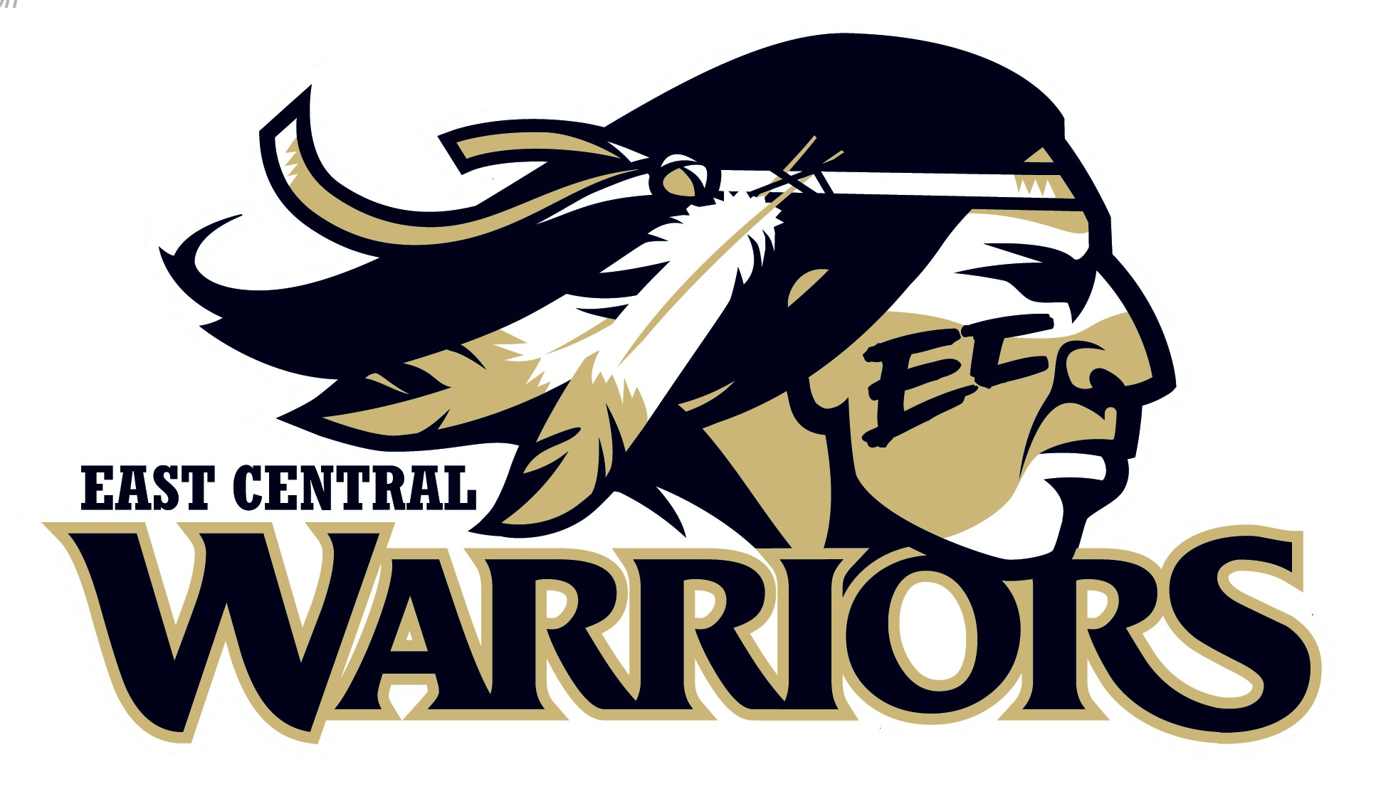 East Central Community College Warriors Logo
