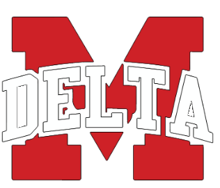 MS Delta Community College Trojans Logo